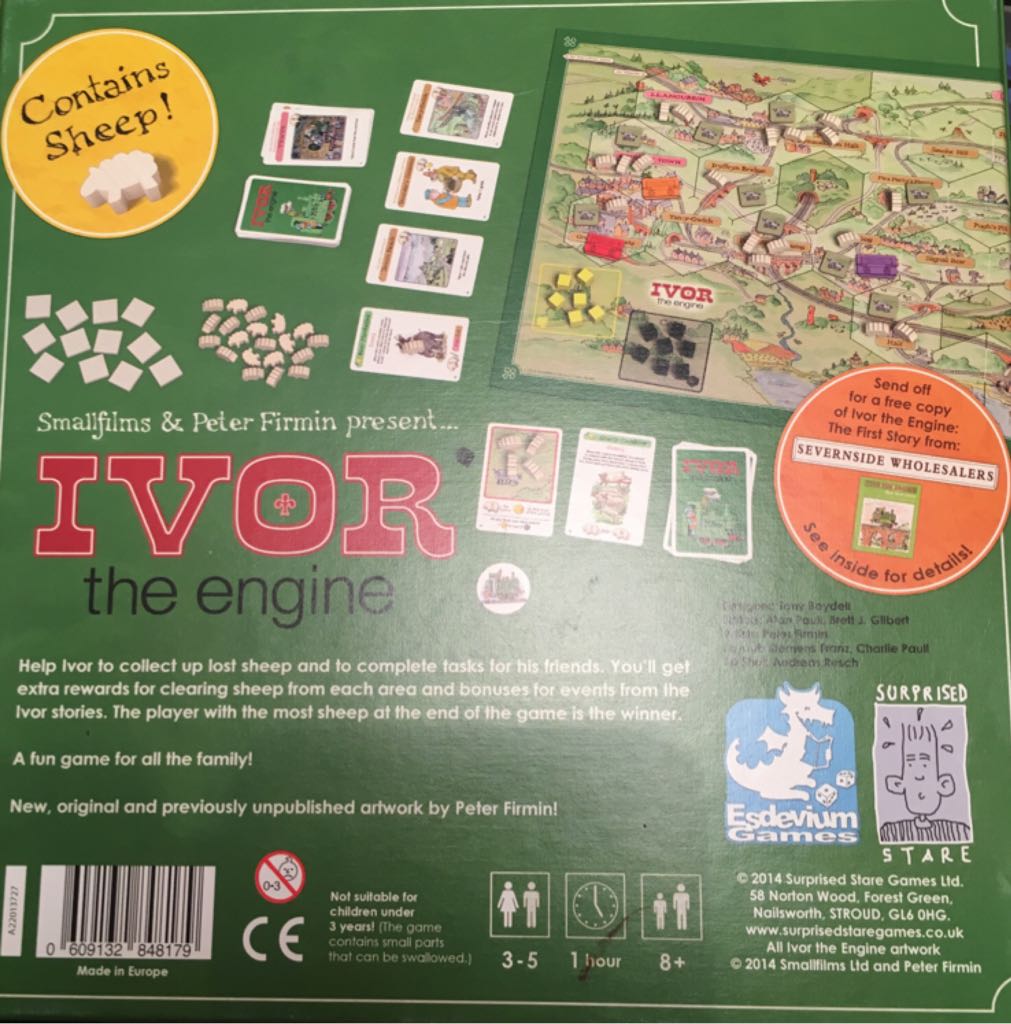 Ivor the Engine  (3-5) board game collectible [Barcode 609132848179] - Main Image 2
