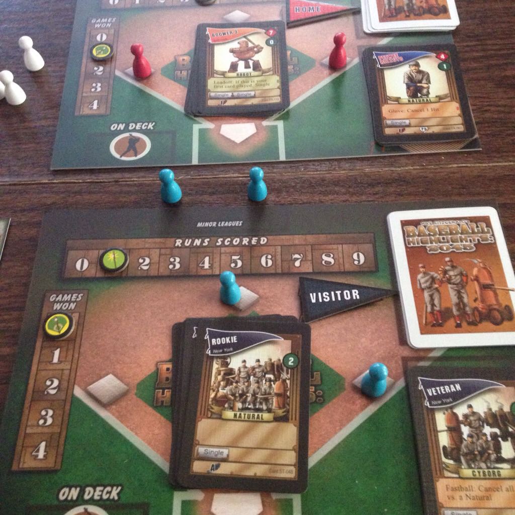 Baseball Highlights: 2045 - Deluxe Edition  (1-4) board game collectible [Barcode 609456647052] - Main Image 2