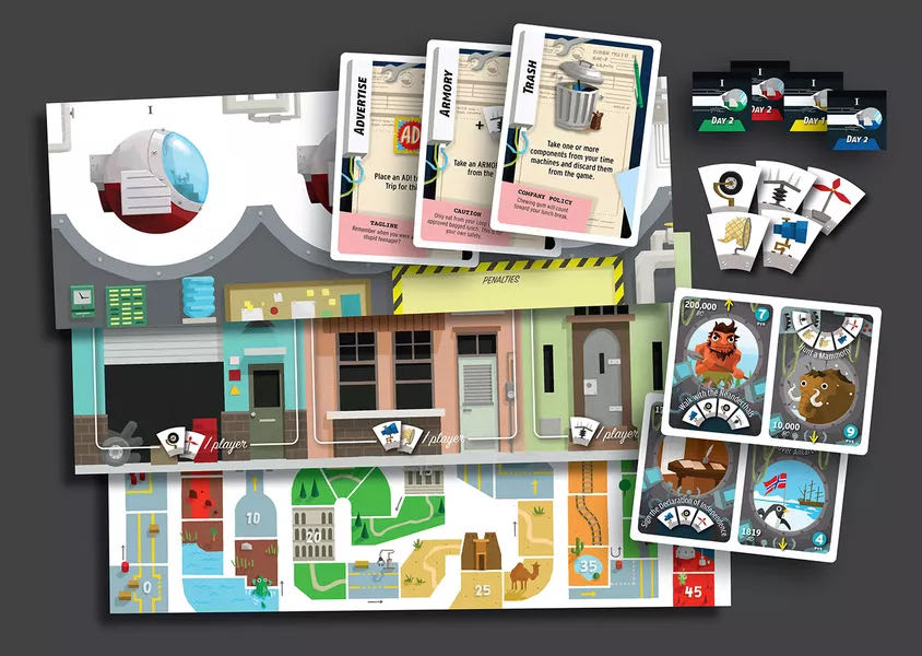 Titan Dice: The Fires Of Olympus  (1-5) board game collectible [Barcode 609456647137] - Main Image 3