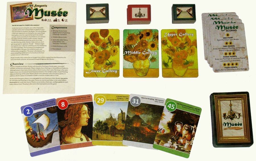 Musée  (2-4) board game collectible [Barcode 609456647168] - Main Image 4