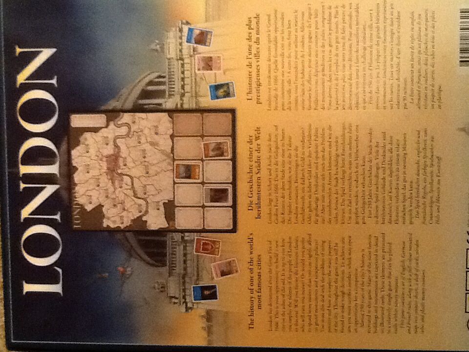 London  (2-4) board game collectible [Barcode 609722858625] - Main Image 2