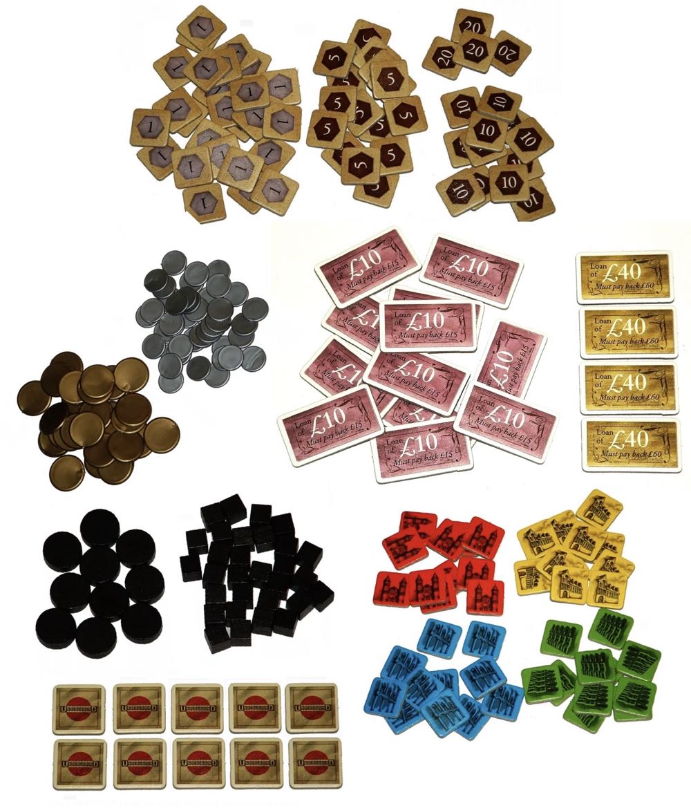 London  (2-4) board game collectible [Barcode 609722858625] - Main Image 3