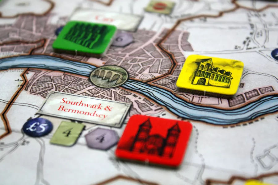 London  (2-4) board game collectible [Barcode 609722858625] - Main Image 4