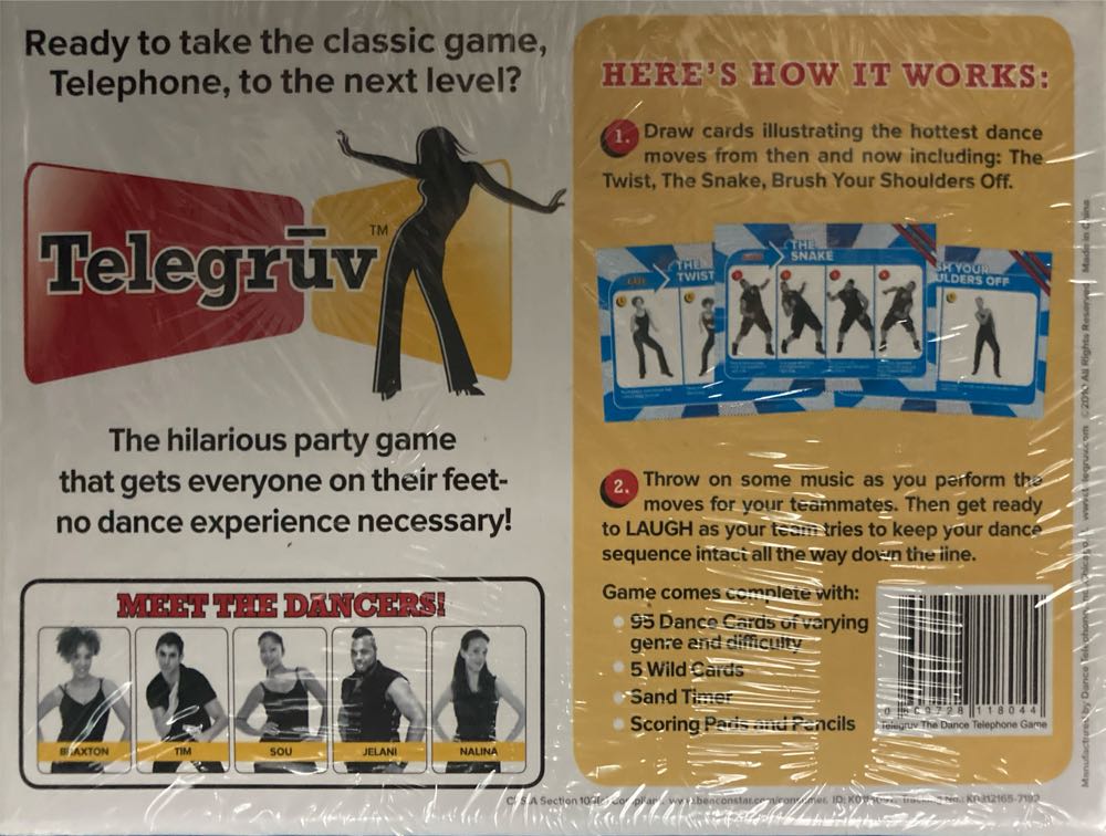 Telegruv  (6-20) board game collectible [Barcode 609728118044] - Main Image 2