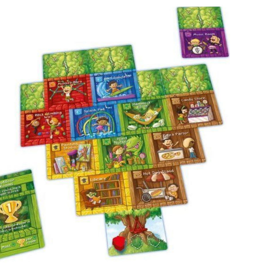 Best Treehouse Ever  (2-4) board game collectible [Barcode 610370967171] - Main Image 2