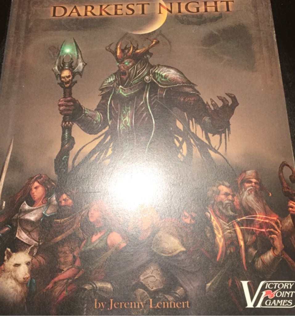 Darkest Night  (1-4) board game collectible [Barcode 610585960301] - Main Image 1