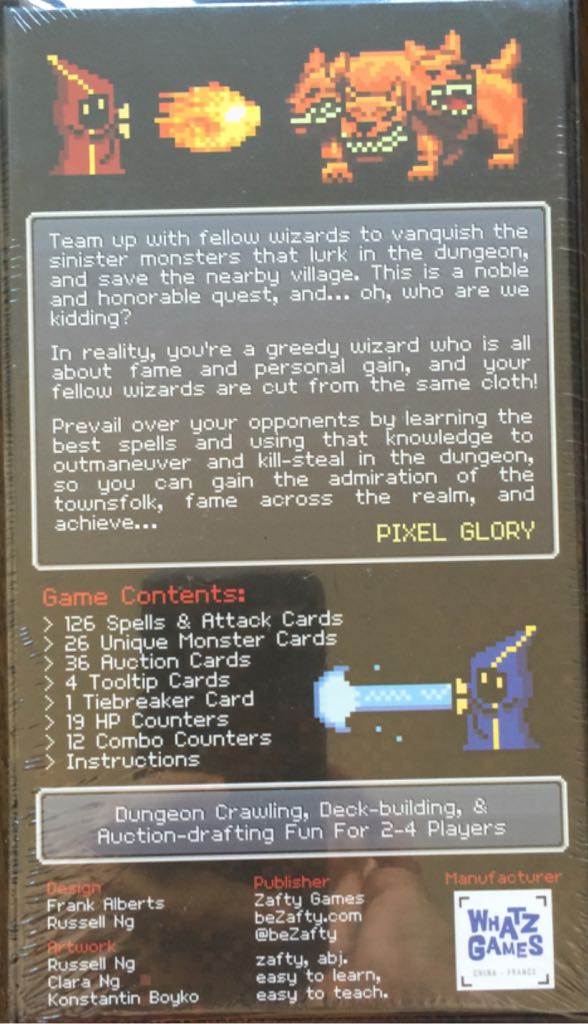 Pixel Glory (+ Legends)  (2-4) board game collectible [Barcode 616174687185] - Main Image 2