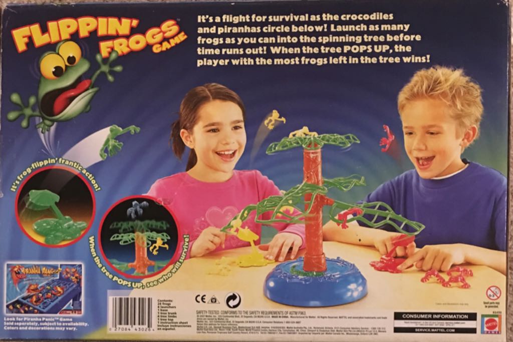 Flippin’ Frogs Game  (2-4) board game collectible [Barcode 027084430264] - Main Image 2