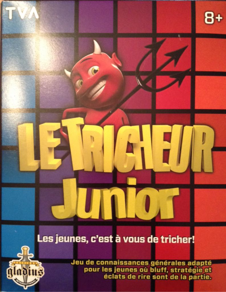 Le Tricheur Junior   (4-8) board game collectible [Barcode 620373041334] - Main Image 1