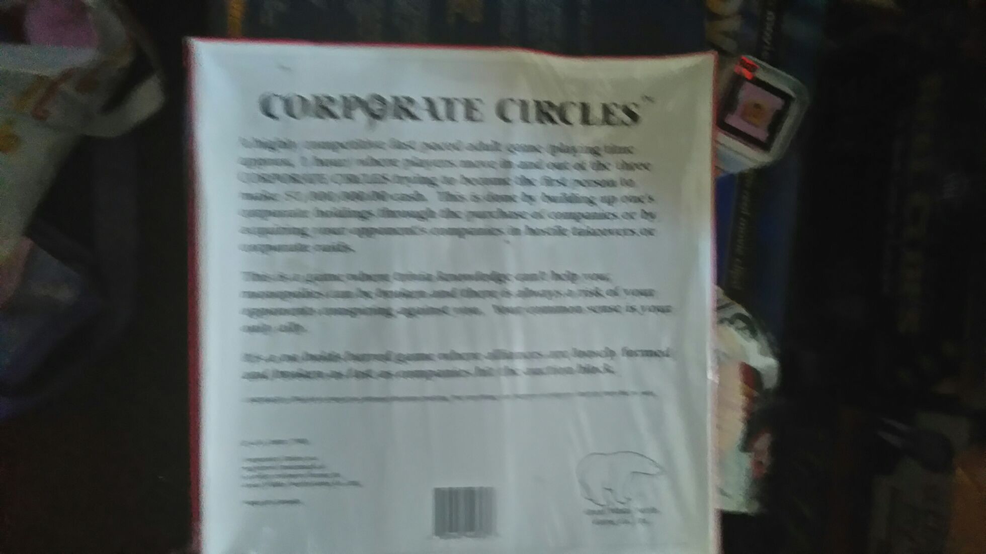 Corporate Circles  board game collectible [Barcode 621645446536] - Main Image 2