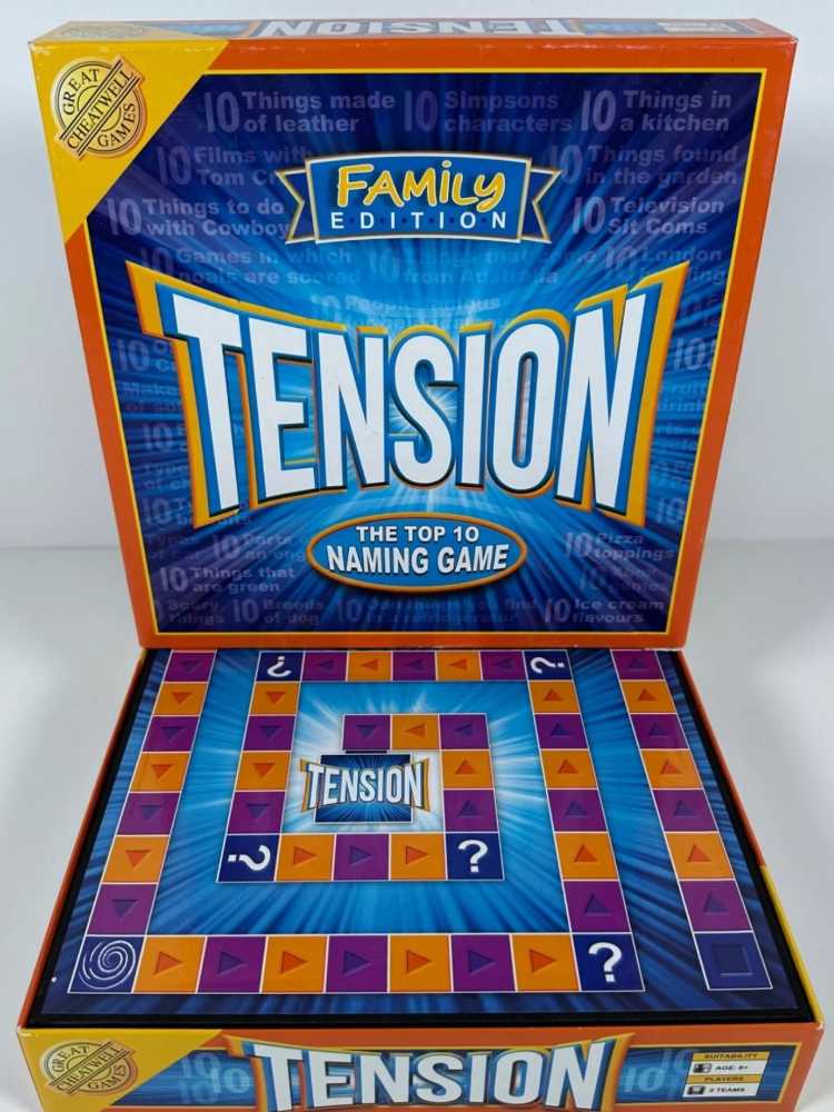 Tension: The Crazy Naming Game  (4) board game collectible [Barcode 625012007931] - Main Image 2