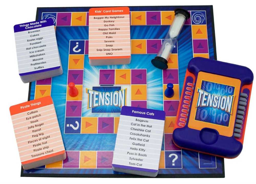 Tension: The Crazy Naming Game  (4) board game collectible [Barcode 625012007931] - Main Image 3