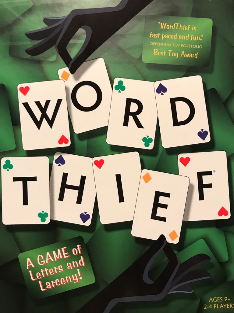 Word Thief: A Game of Letters and Larceny  (2 to 4) board game collectible [Barcode 625012111225] - Main Image 1