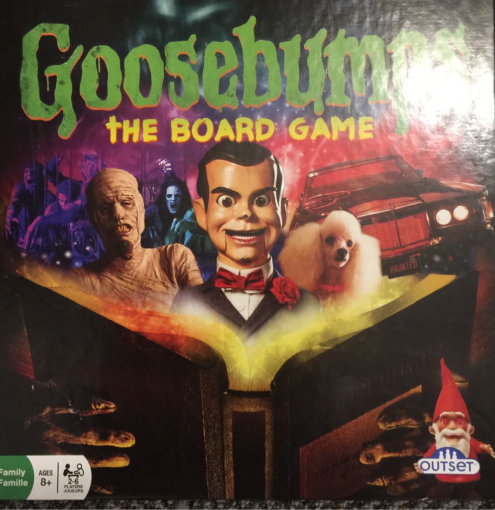 Goosebumps: The Board Game  (2-6) board game collectible [Barcode 625012175005] - Main Image 1