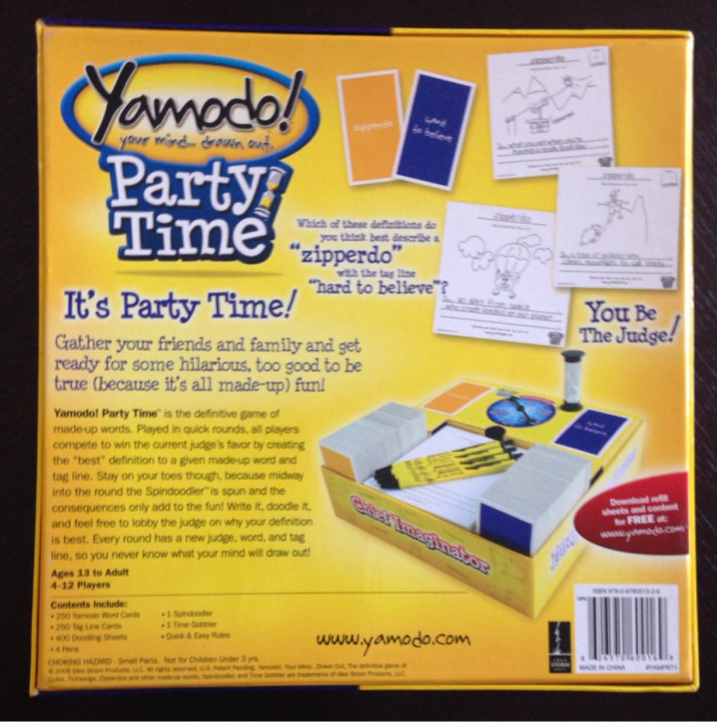 Yamodo!  (1-unlimited) board game collectible [Barcode 626570600169] - Main Image 2