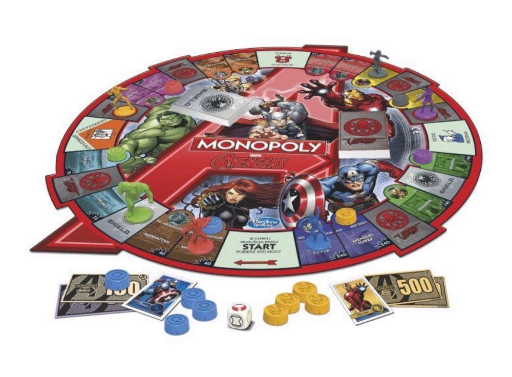 Monopoly Marvel Avengers  (2-6) board game collectible [Barcode 630509261932] - Main Image 3