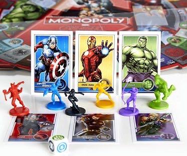 Monopoly Marvel Avengers  (2-6) board game collectible [Barcode 630509261932] - Main Image 4