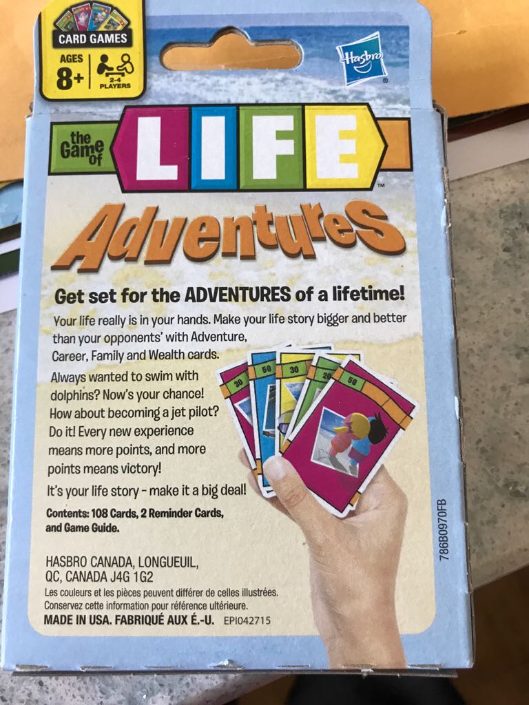 Life Adventures  (2-4) board game collectible [Barcode 630509278008] - Main Image 2