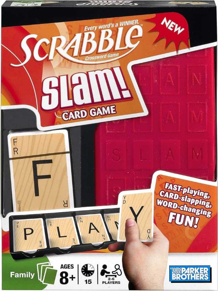 Scrabble Slam!  (4) board game collectible [Barcode 630509278374] - Main Image 3
