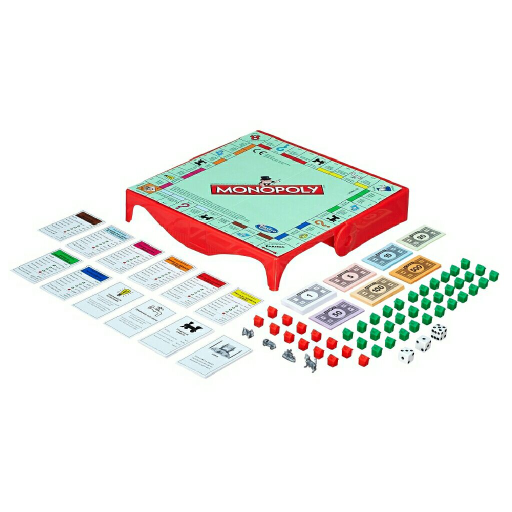 Grab & Go Monopoly  (2-4) board game collectible [Barcode 630509281701] - Main Image 2