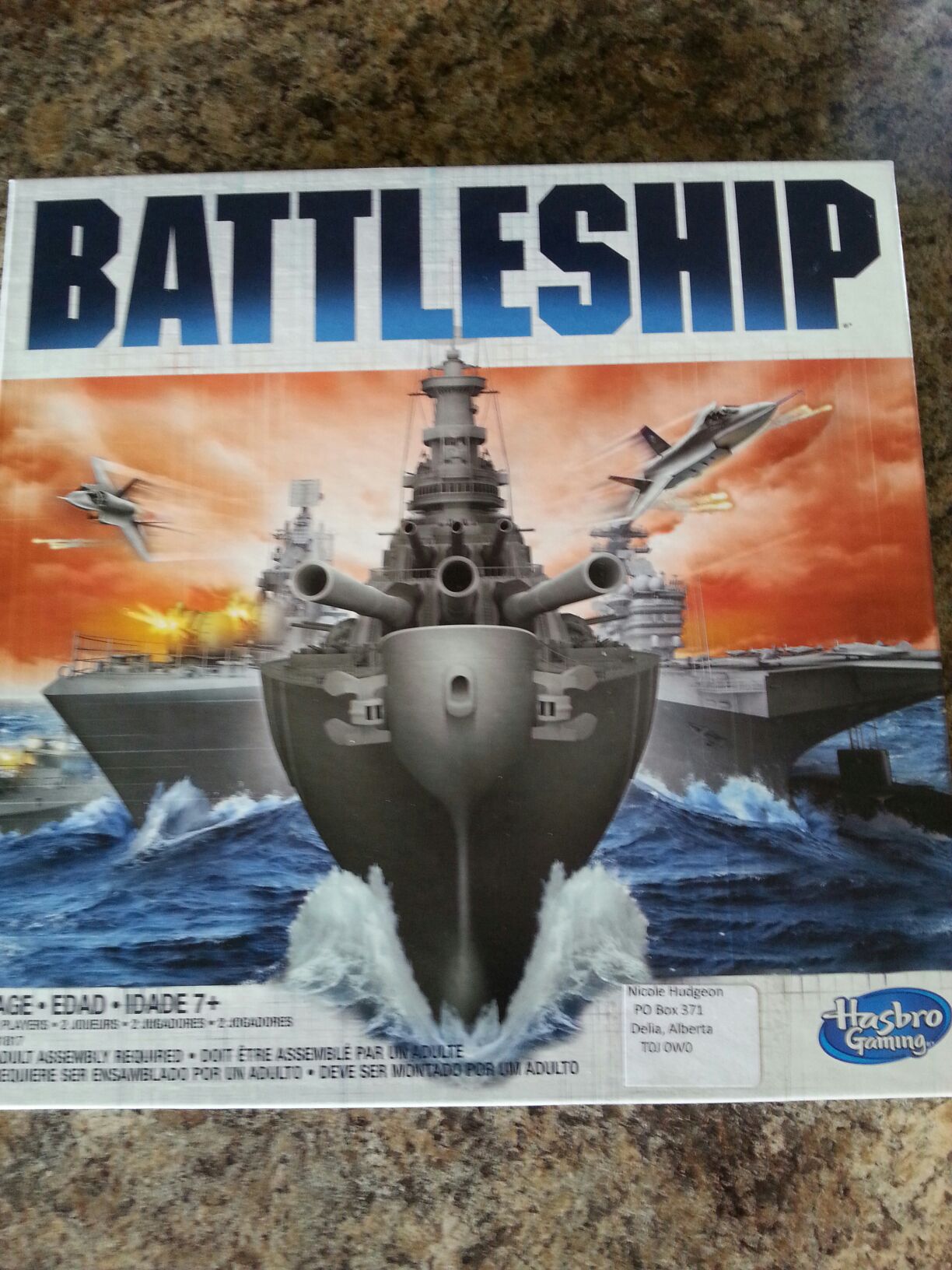 Battleship  (2) board game collectible [Barcode 630509286782] - Main Image 1