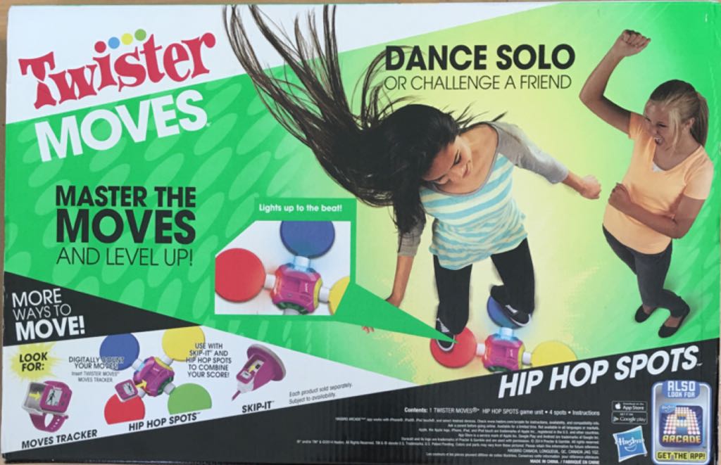 Twister Moves  (1-2) board game collectible [Barcode 630509289844] - Main Image 2