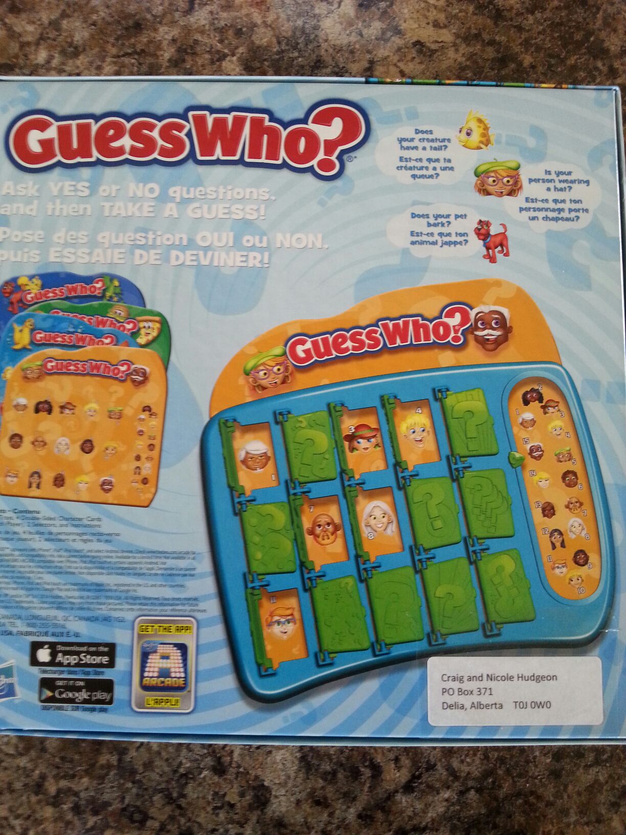 Guess Who?  board game collectible [Barcode 630509306985] - Main Image 2