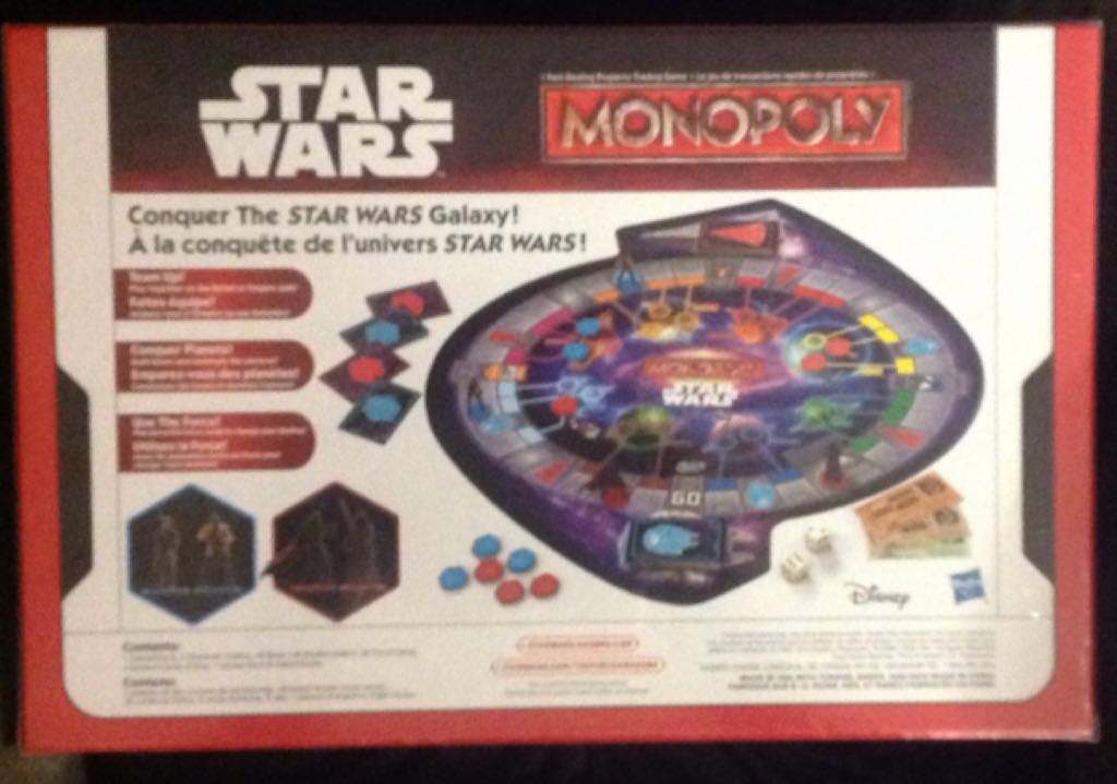 Monopoly Star Wars Original Trilogy  (2-8) board game collectible [Barcode 630509311712] - Main Image 2