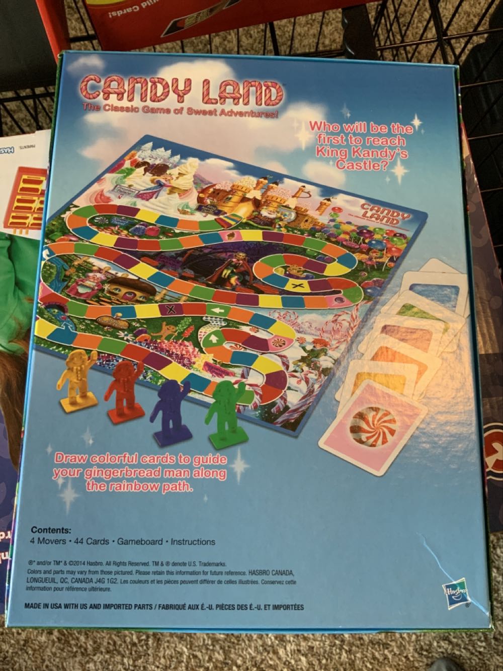 Candy Land  (2-4) board game collectible [Barcode 630509312399] - Main Image 2