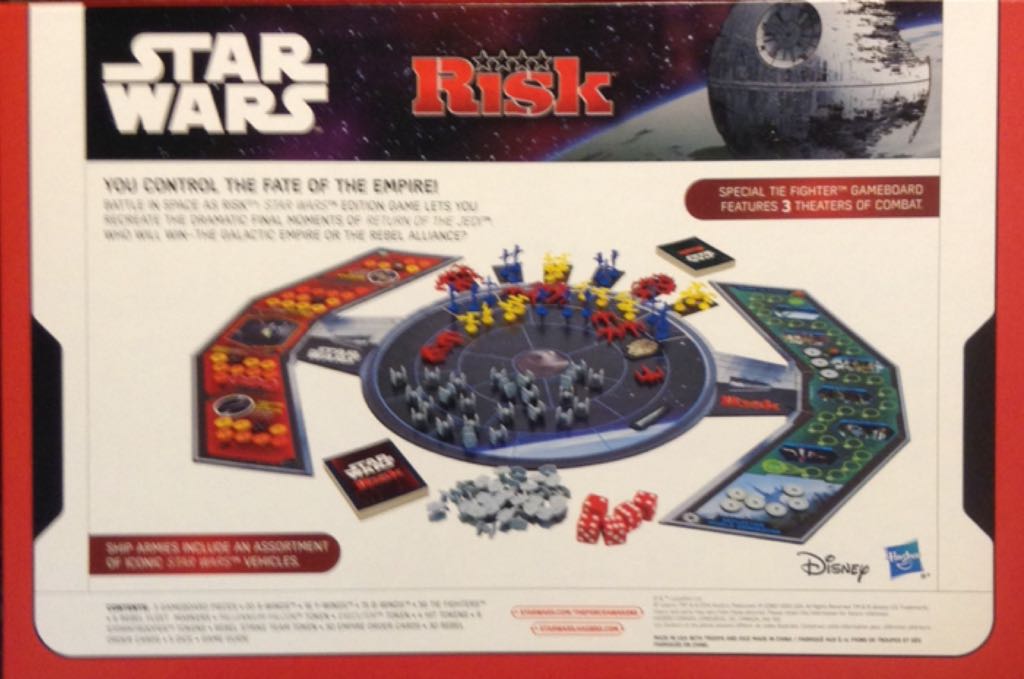 Star Wars: Risk  (2-4) board game collectible [Barcode 630509317325] - Main Image 2