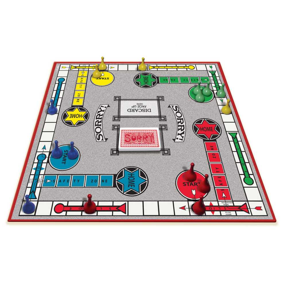 Sorry! (Retro Series)  (2-4) board game collectible [Barcode 630509323562] - Main Image 3