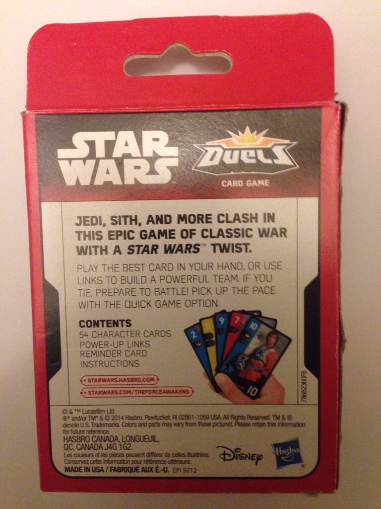 Star Wars Duels  (2) board game collectible [Barcode 630509328543] - Main Image 2