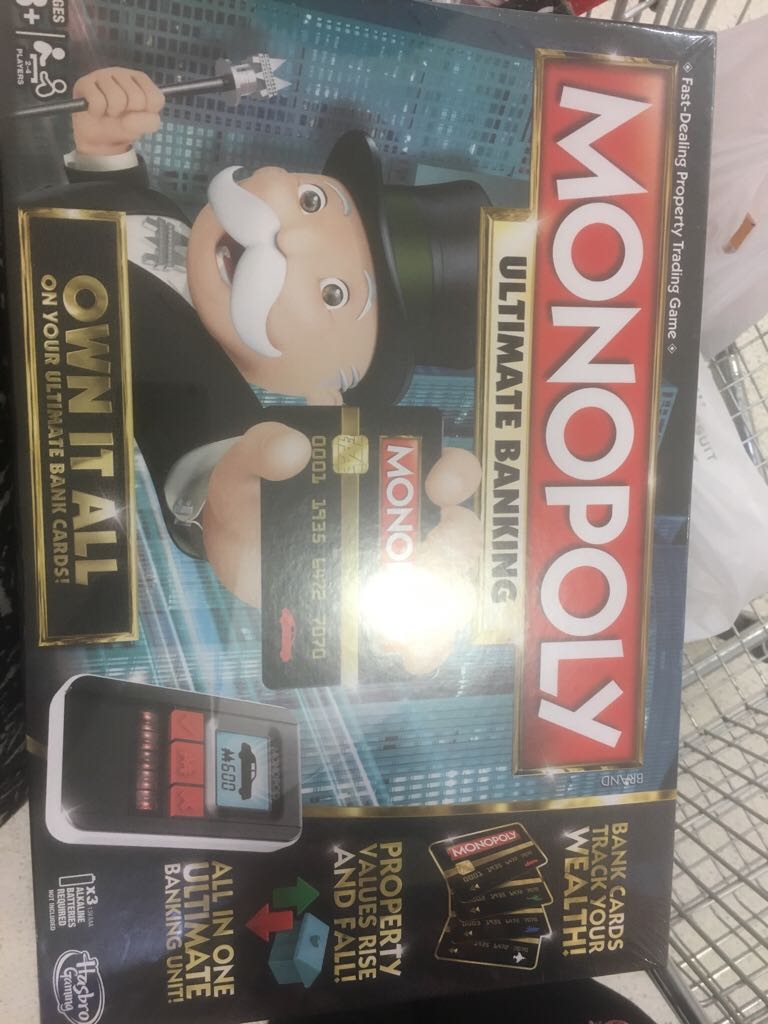 Ultimate Banking Monopoly  (4) board game collectible [Barcode 630509414796] - Main Image 1