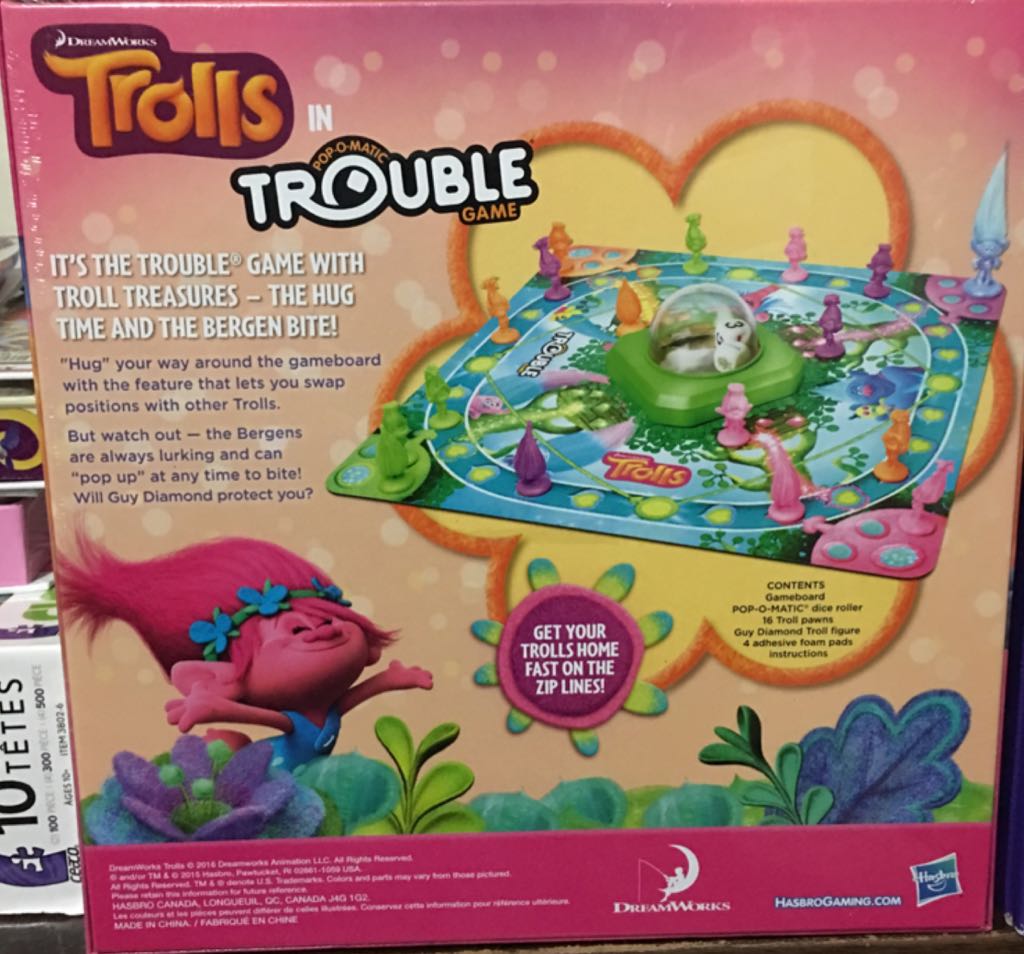Trolls In Trouble  (2-4) board game collectible [Barcode 630509456260] - Main Image 2