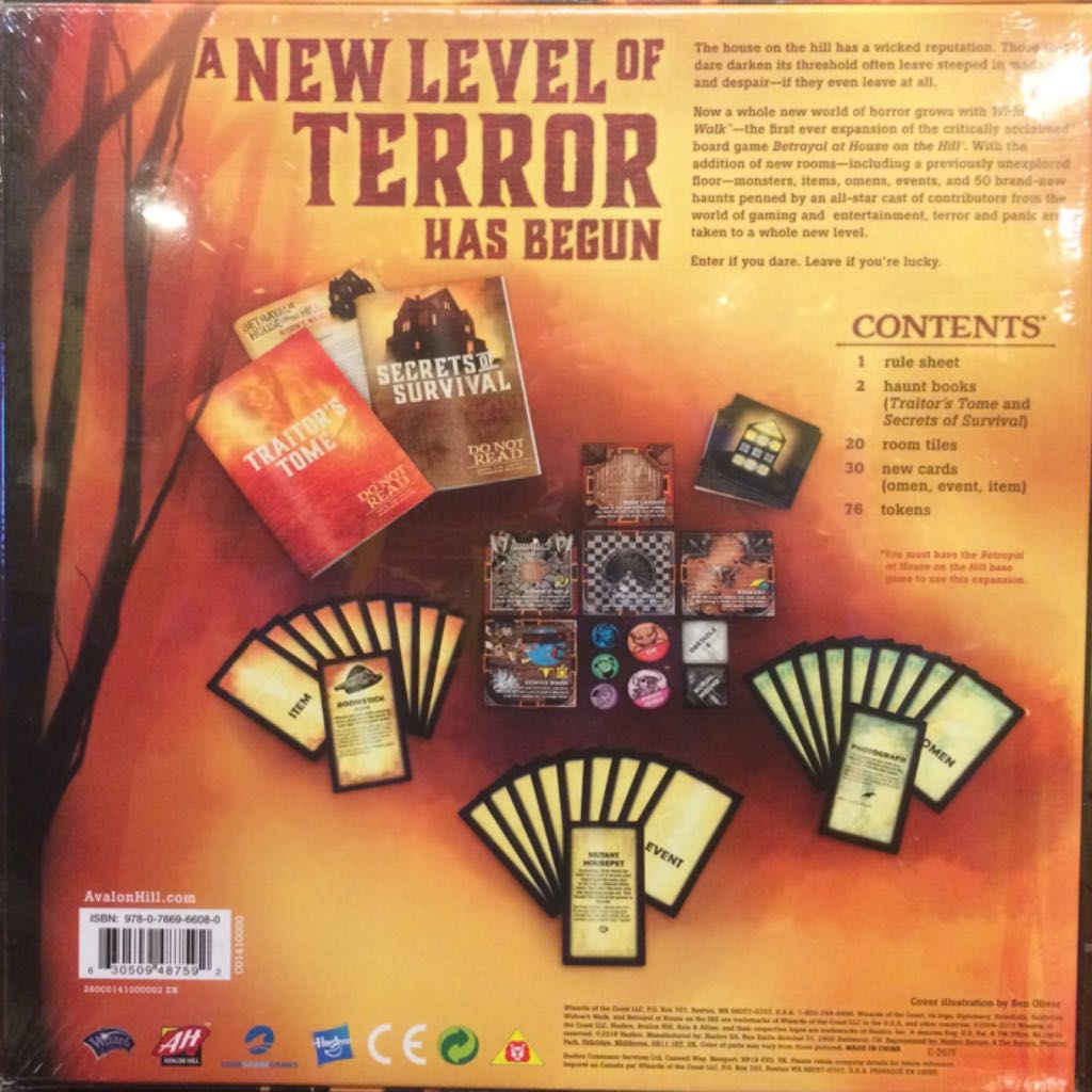 Betrayal At The House On The Hill: Widow’s Walk  (3-6) board game collectible [Barcode 630509487592] - Main Image 2