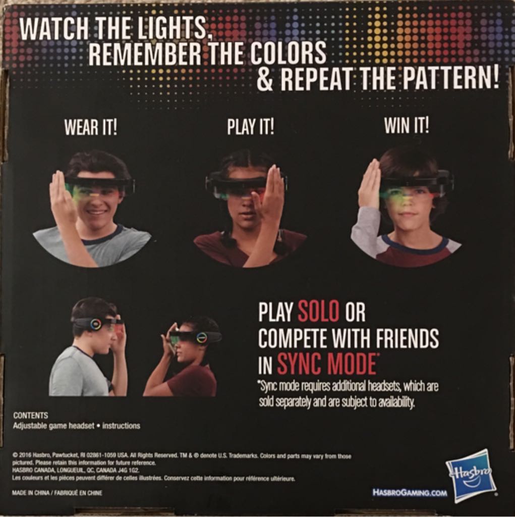 Simon Optix  (1) board game collectible [Barcode 630509532605] - Main Image 2