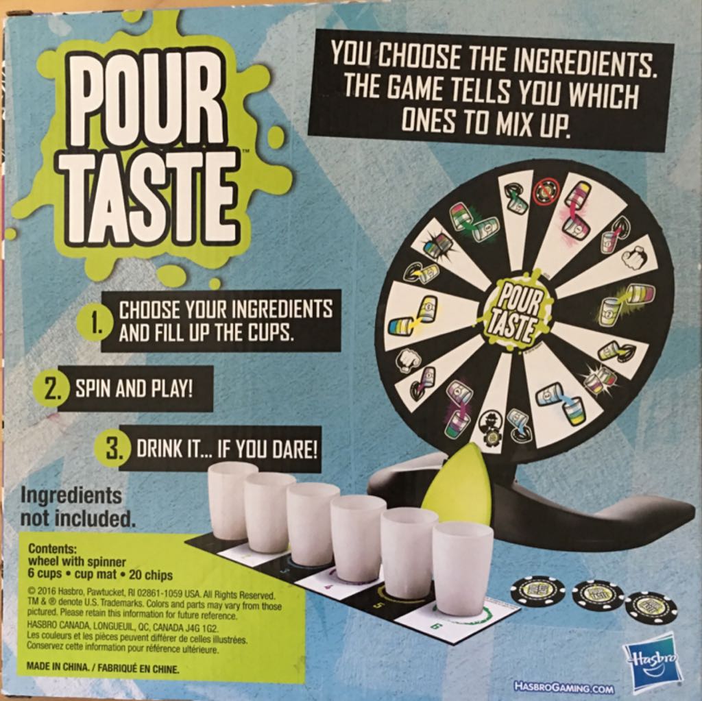 Pour Taste  (2-6) board game collectible [Barcode 630509538522] - Main Image 2