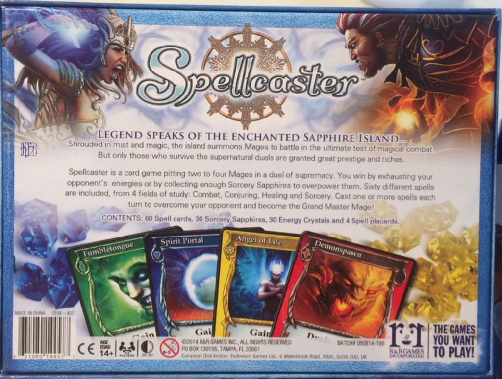 Spellcaster  (2-4) board game collectible [Barcode 631080144577] - Main Image 2