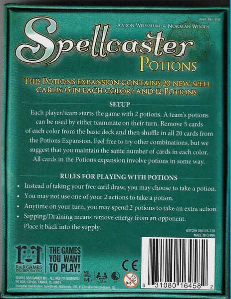 Spellcaster: Potions  (2-4) board game collectible [Barcode 631080164582] - Main Image 2