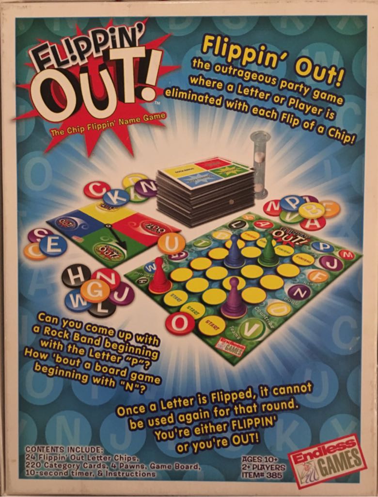 Fl!ppin’ Out!  (2+) board game collectible [Barcode 632468003851] - Main Image 2