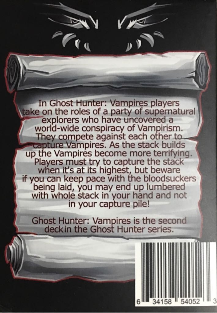 Ghost Hunters: Vampires  (2-6) board game collectible [Barcode 634158540523] - Main Image 2