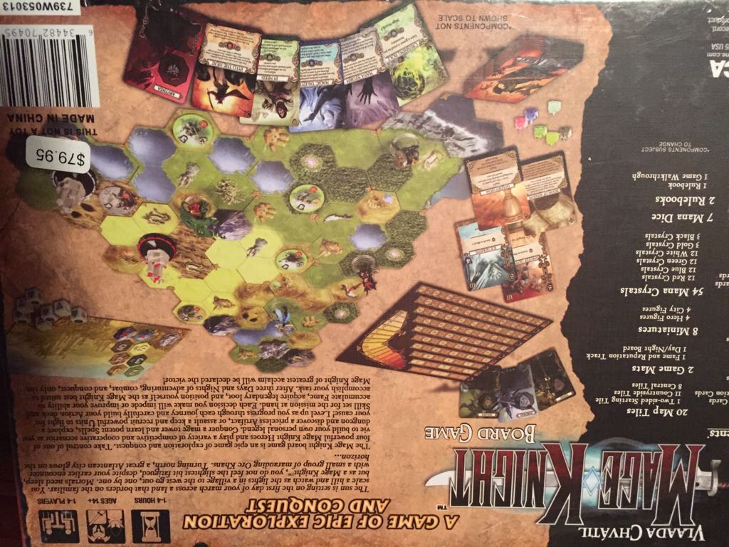 Mage Knight  (1-4) board game collectible [Barcode 634482704950] - Main Image 2