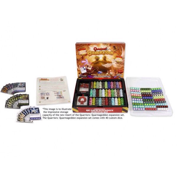 Quarriors!: Quarrmageddon  (2-4) board game collectible [Barcode 634482706923] - Main Image 2