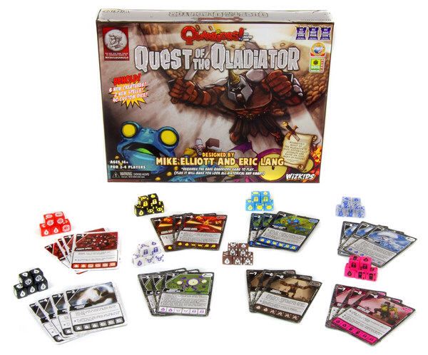 Quarriors!: Quest Of The Qladiator  (2-4) board game collectible [Barcode 634482708330] - Main Image 2