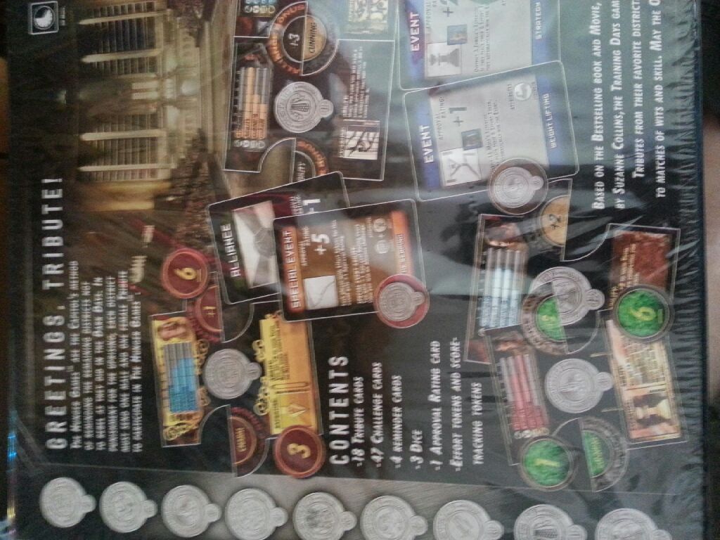 Hunger Games Training Days, The  (2-6) board game collectible [Barcode 634482709115] - Main Image 2