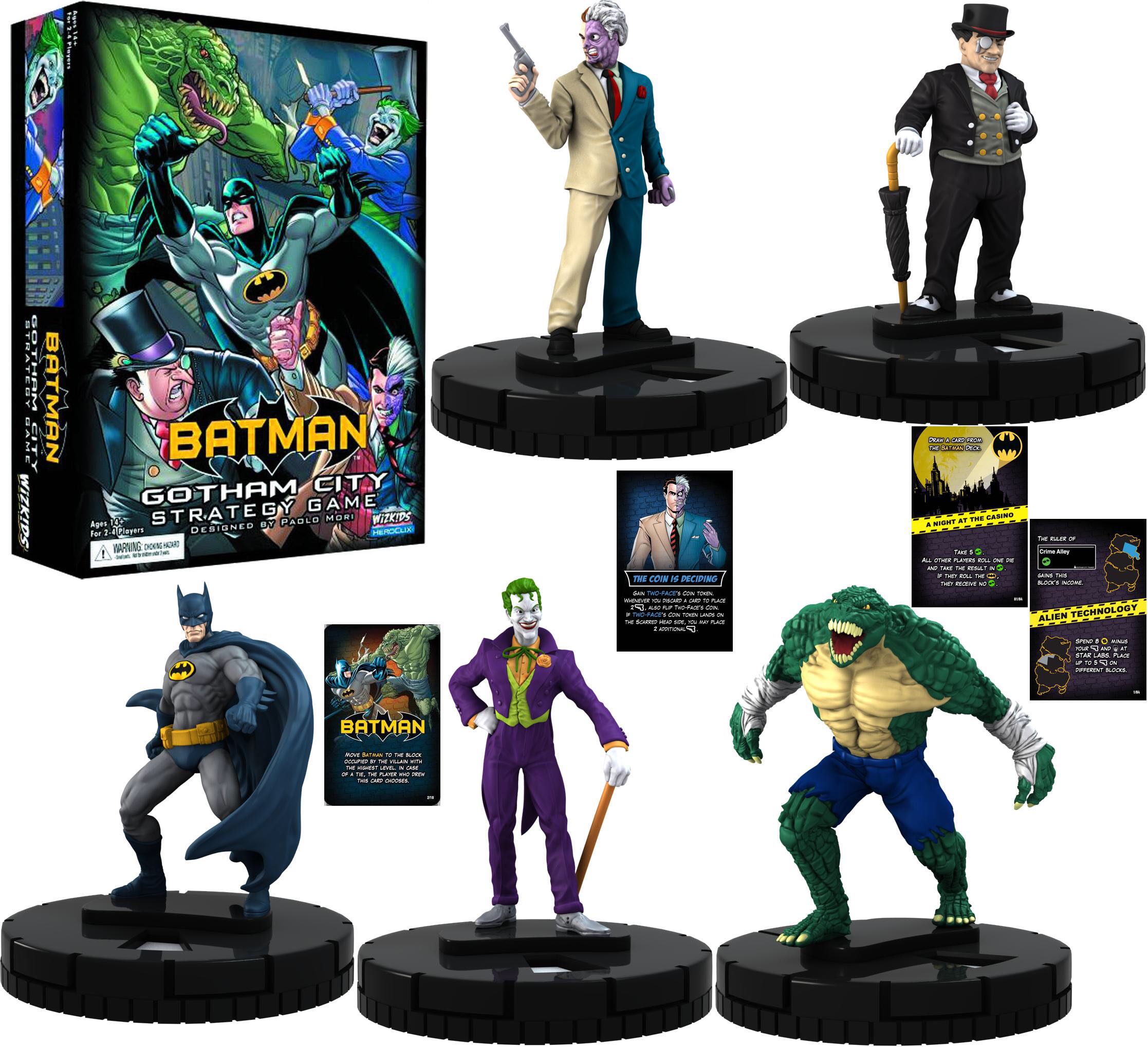 Batman Gotham City Strategy Game   (2-4) board game collectible [Barcode 634482709269] - Main Image 3