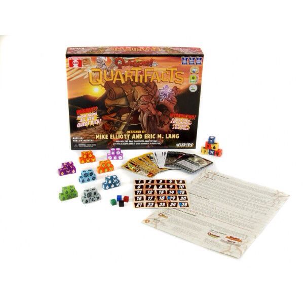 Quarriors!: Quartifacts  (2-4) board game collectible [Barcode 634482710272] - Main Image 2