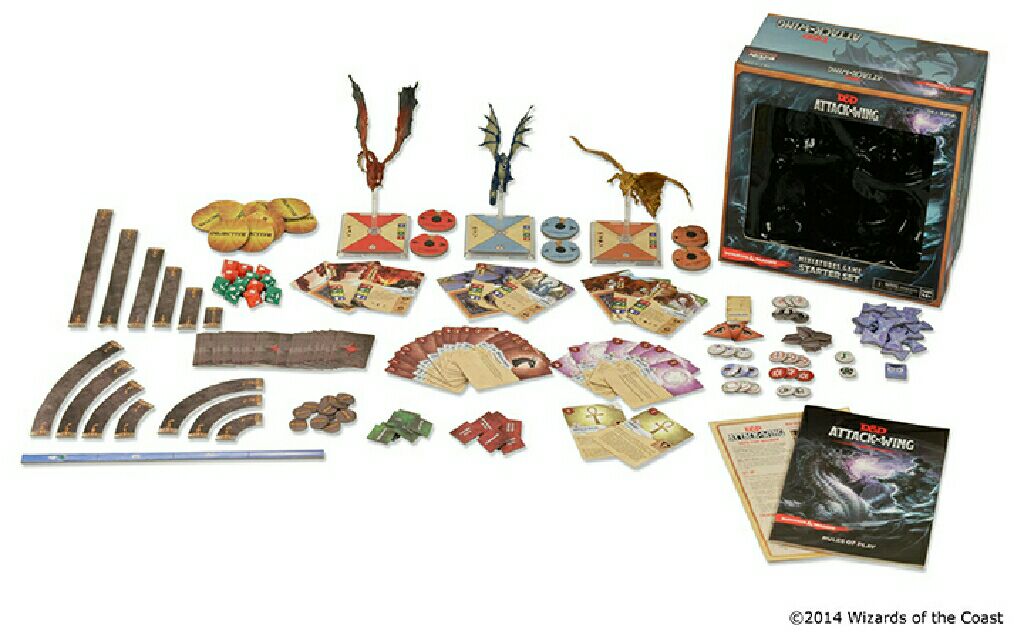 Attack Wing D&D Starter Set  (2) board game collectible [Barcode 634482715871] - Main Image 2