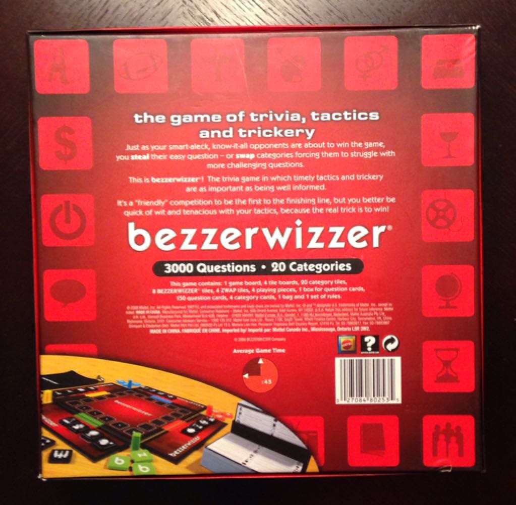 Bezzerwizzer  (2+) board game collectible [Barcode 027084802535] - Main Image 2