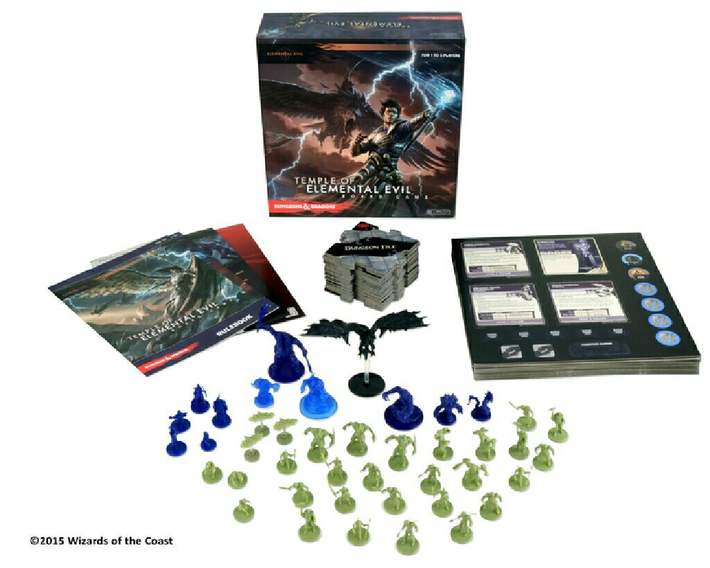 D&D Board Game - Temple Of Elemental Evil  (1-5) board game collectible [Barcode 634482718186] - Main Image 2